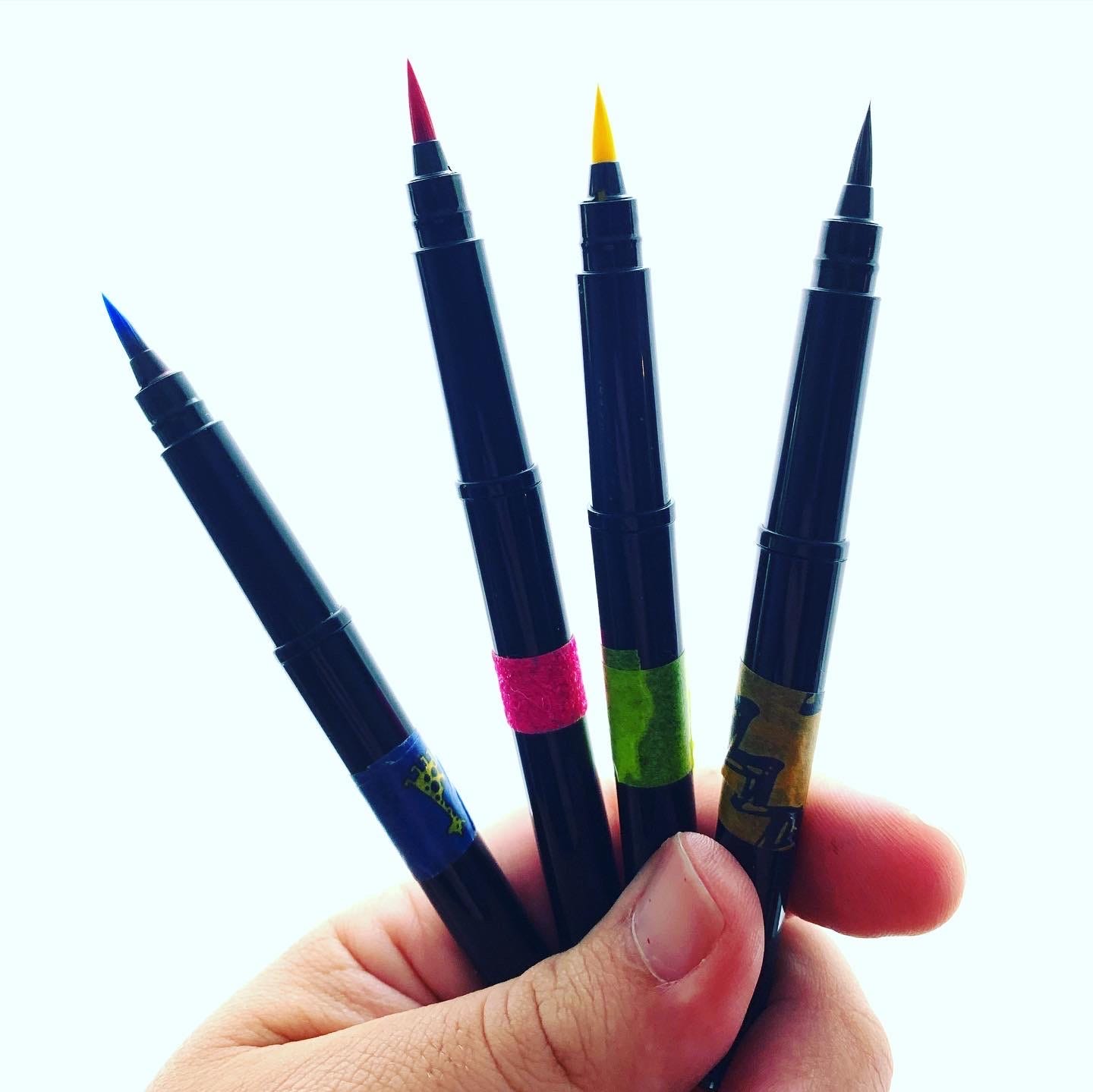 Pentel Fude Brush Pens Unboxing Review 