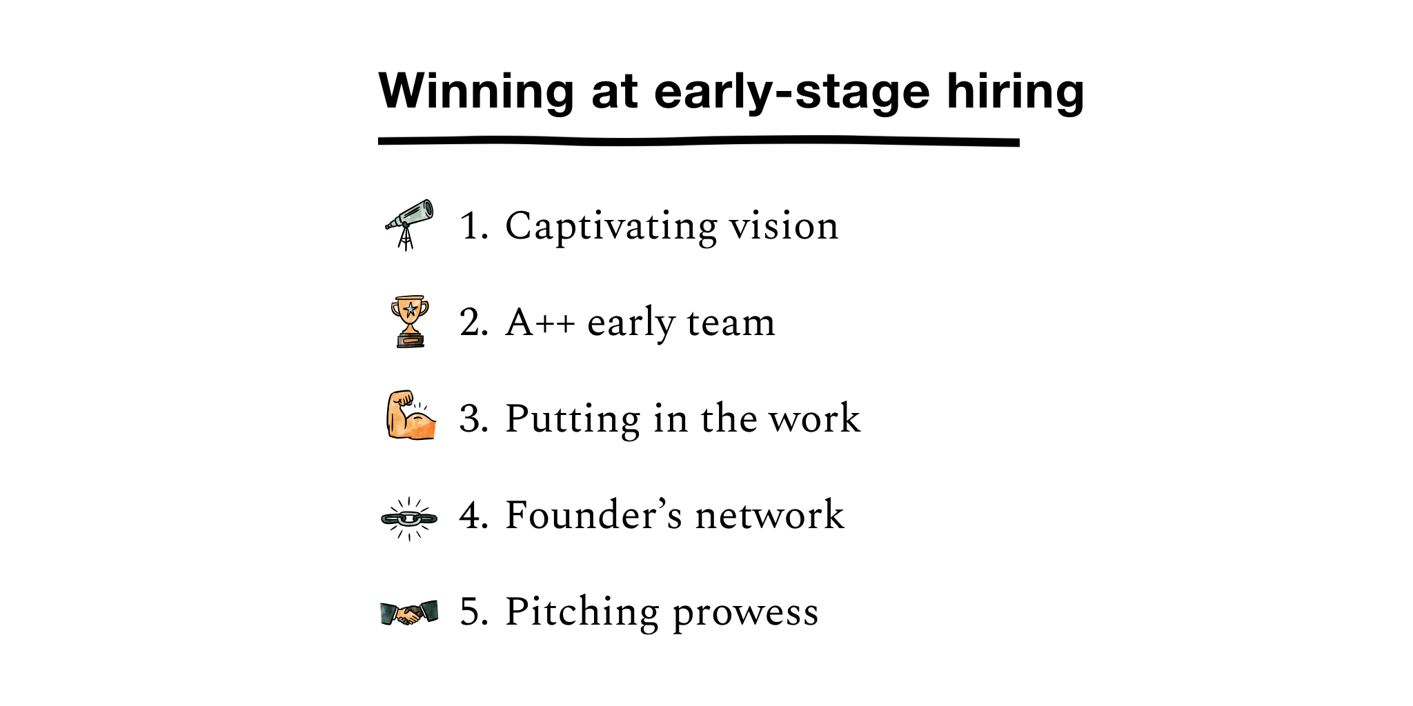 Winning at early-stage hiring - by Lenny Rachitsky