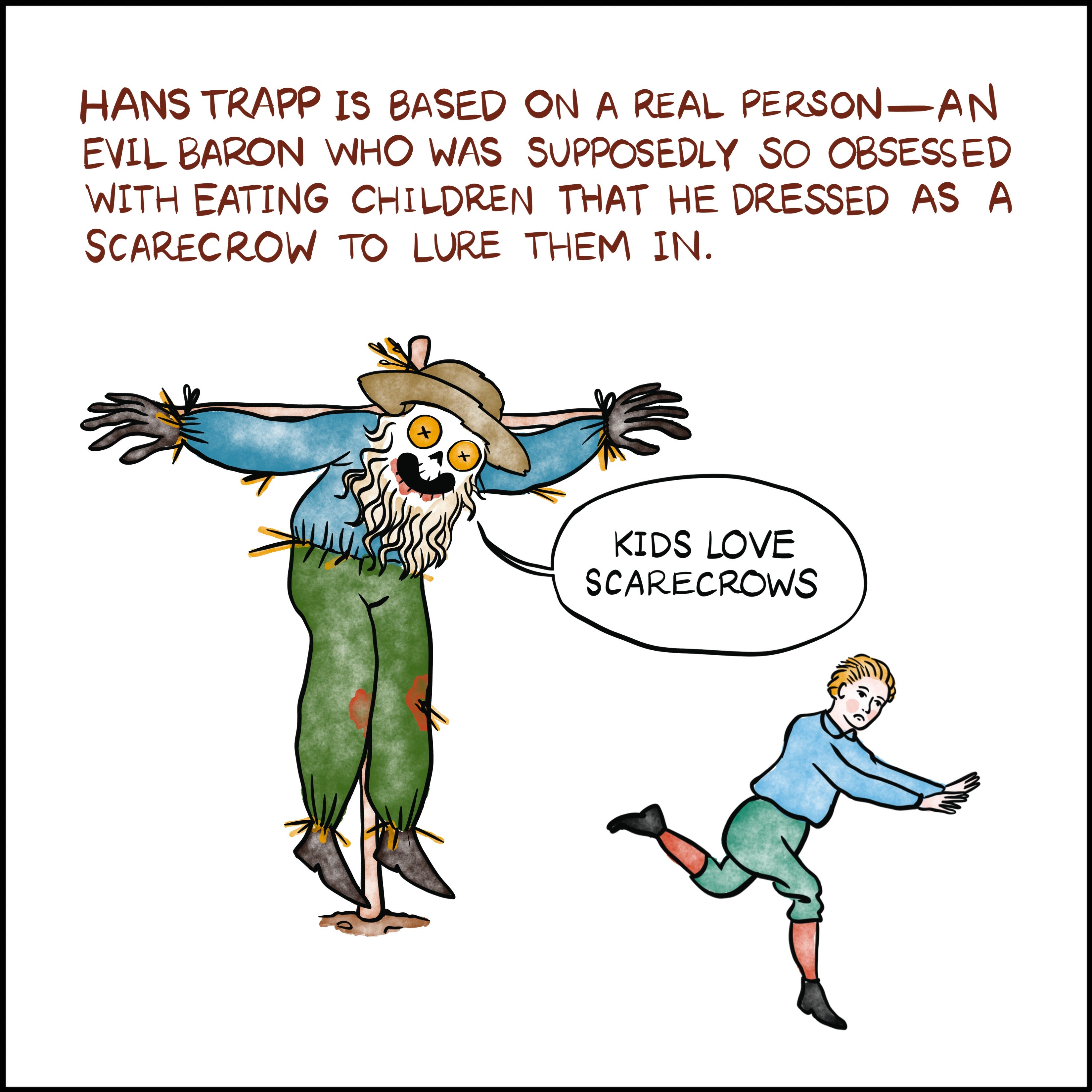 The Terrible Tale Of Hans Trapp, The Christmas Scarecrow