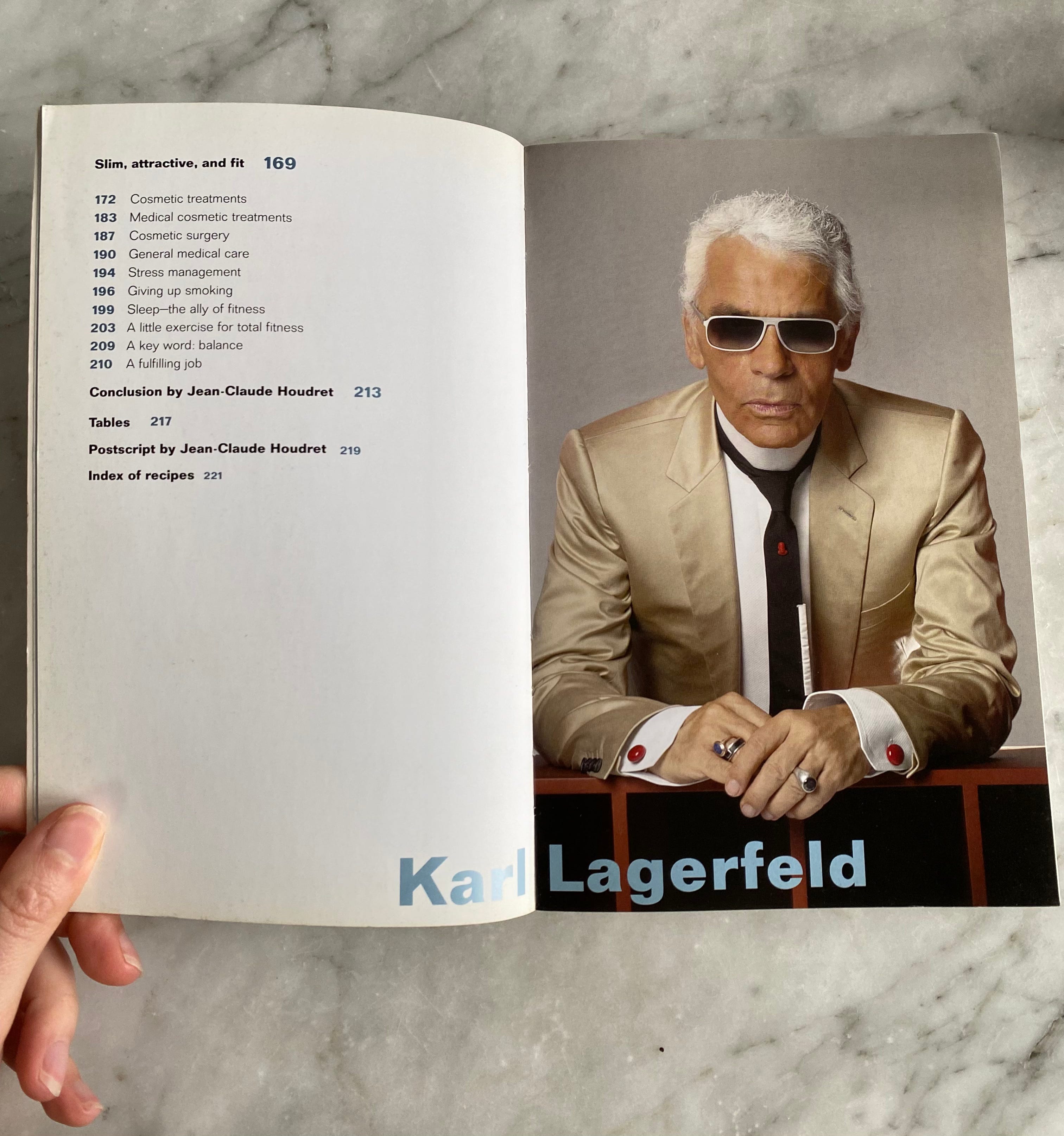 Up close with Karl Lagerfeld