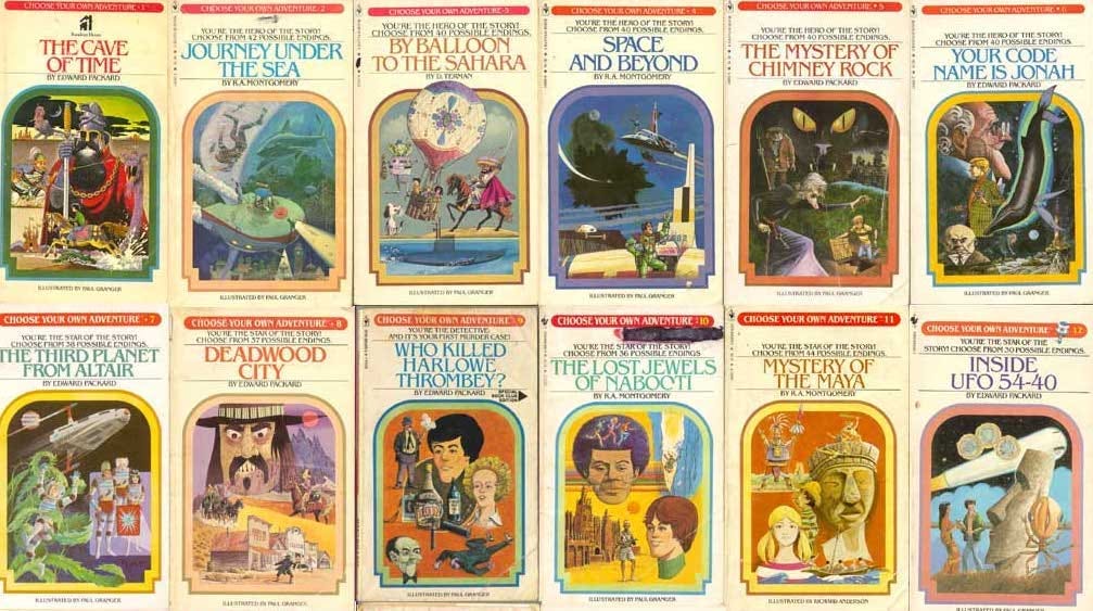 23 'Choose Your Own Adventure' Books For Adults