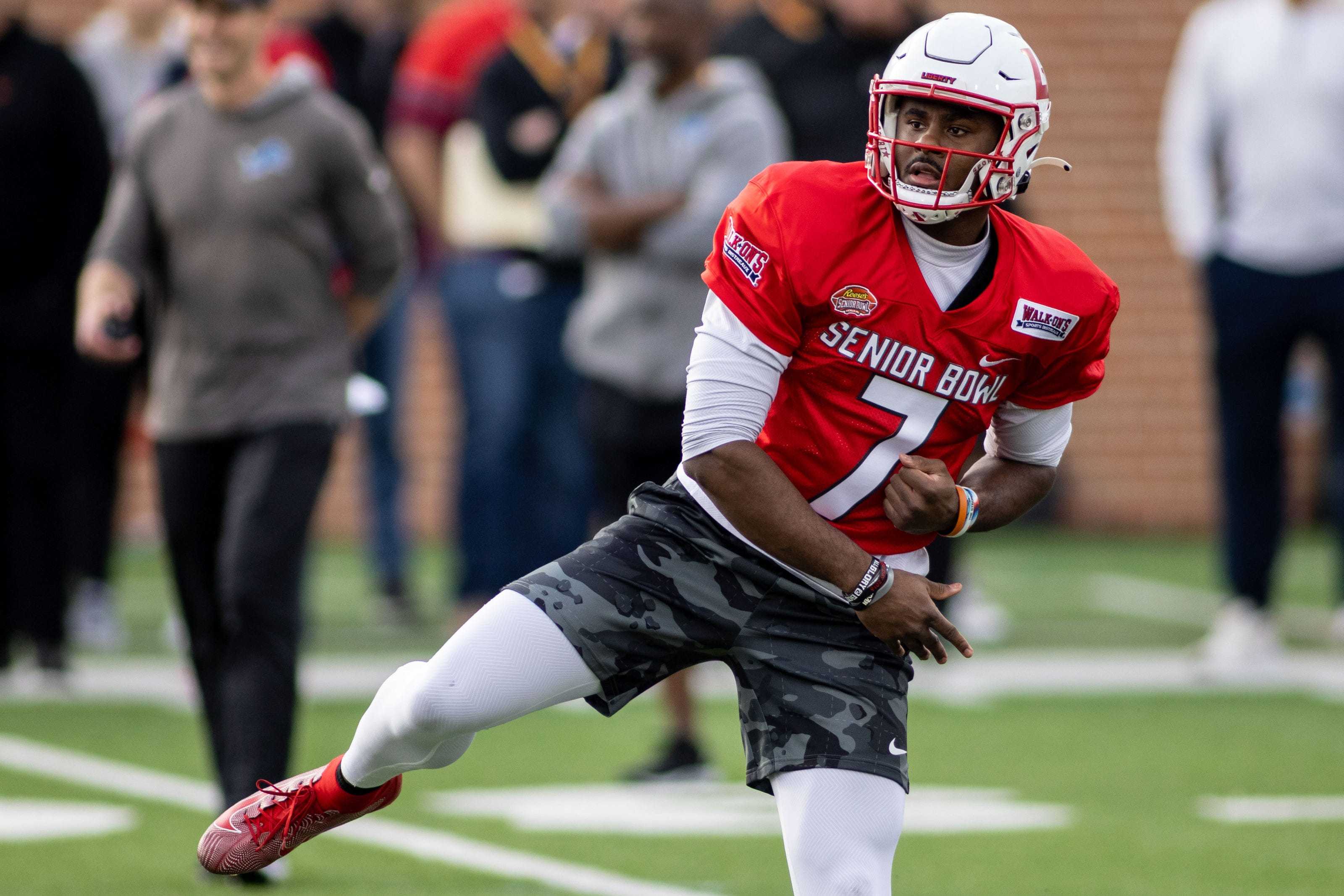 Malik Willis generates NFL buzz at Liberty's Pro Day