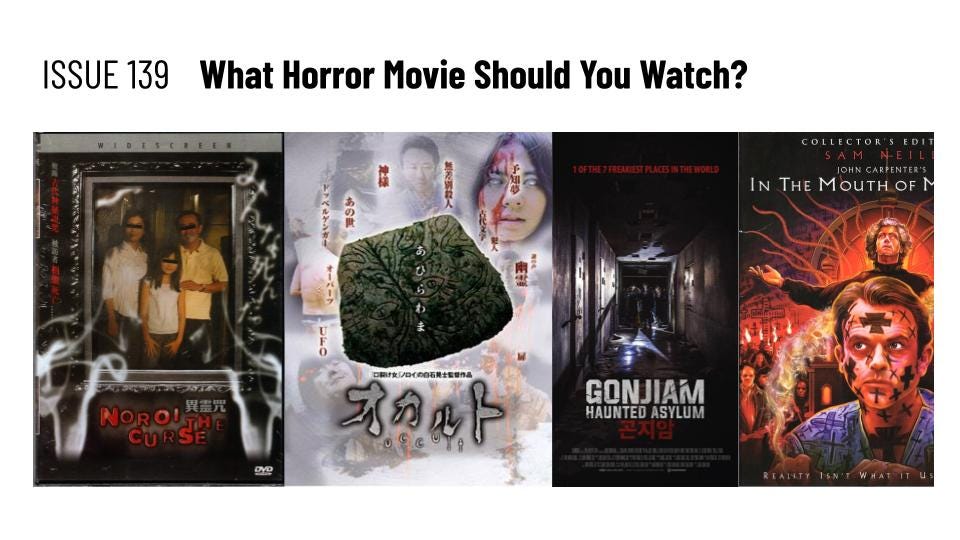 Horror movie debates