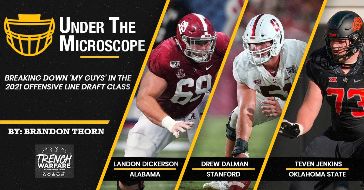 Under the Microscope - Draft Edition: 'My guys' in the 2021 Offensive Line  Class