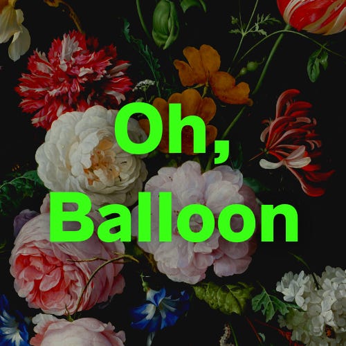 Artwork for Oh, Balloon 