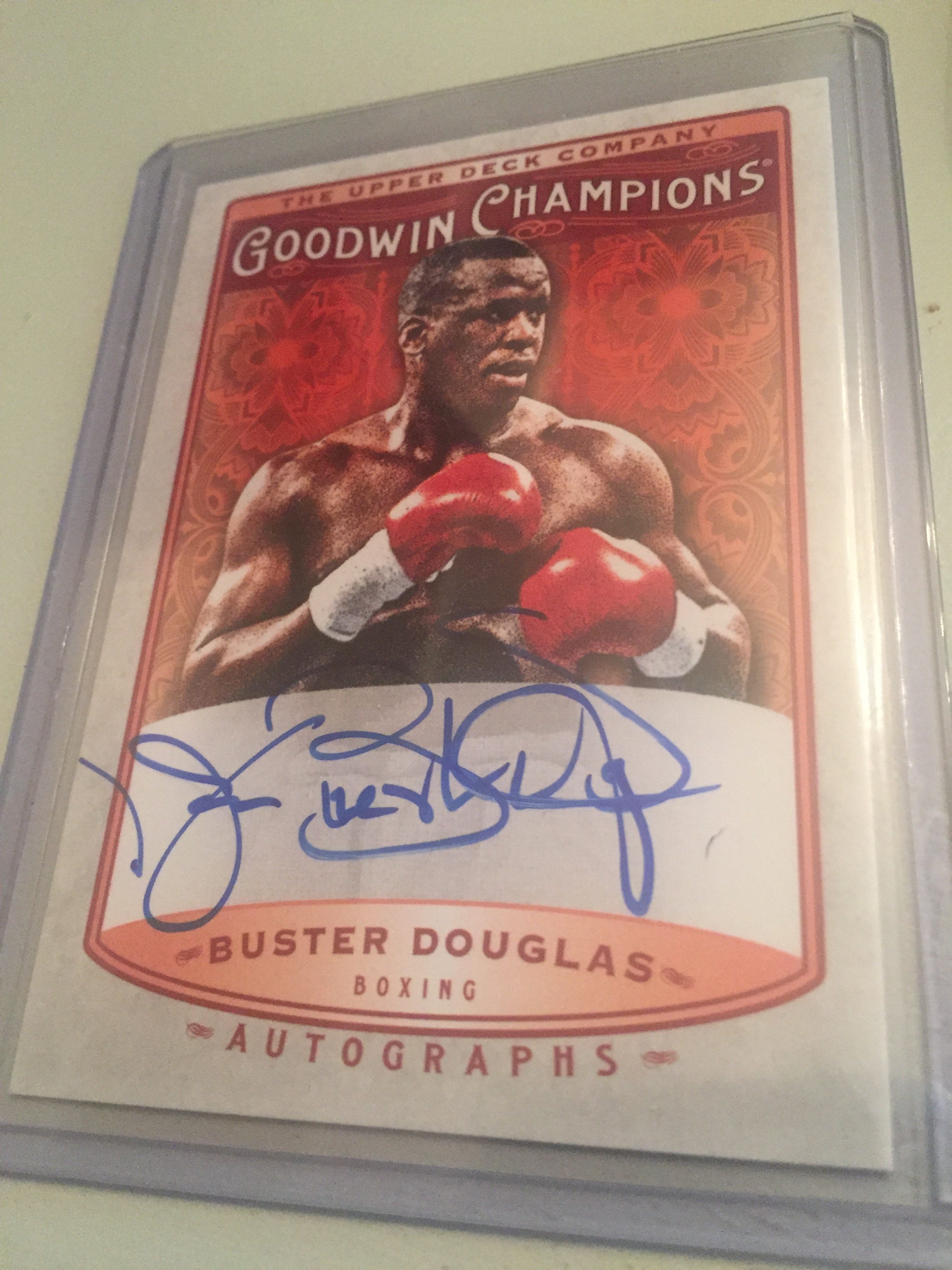 How is it possible for former professional boxer Buster Douglas to