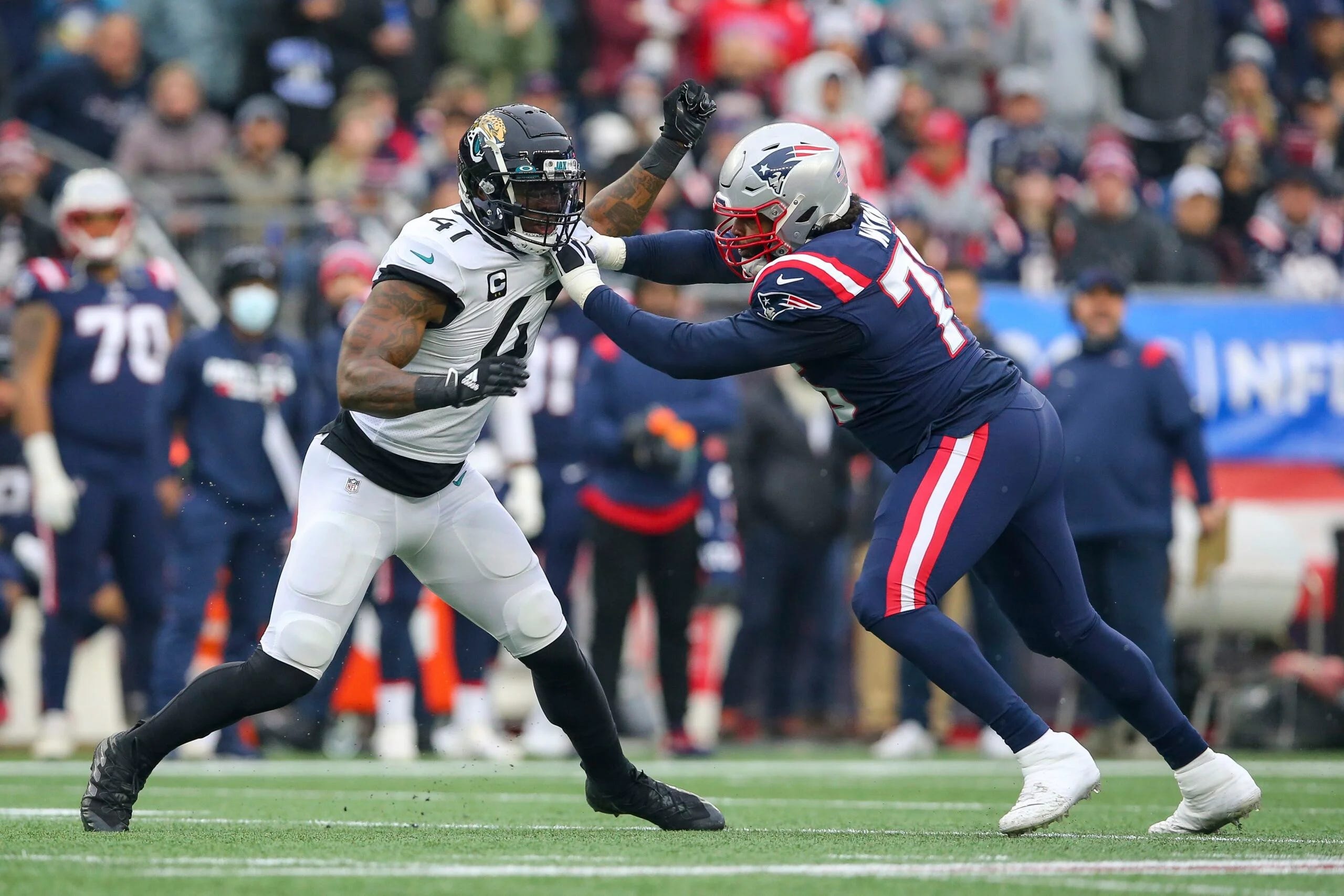 Patriots Fielding Calls On T Isaiah Wynn