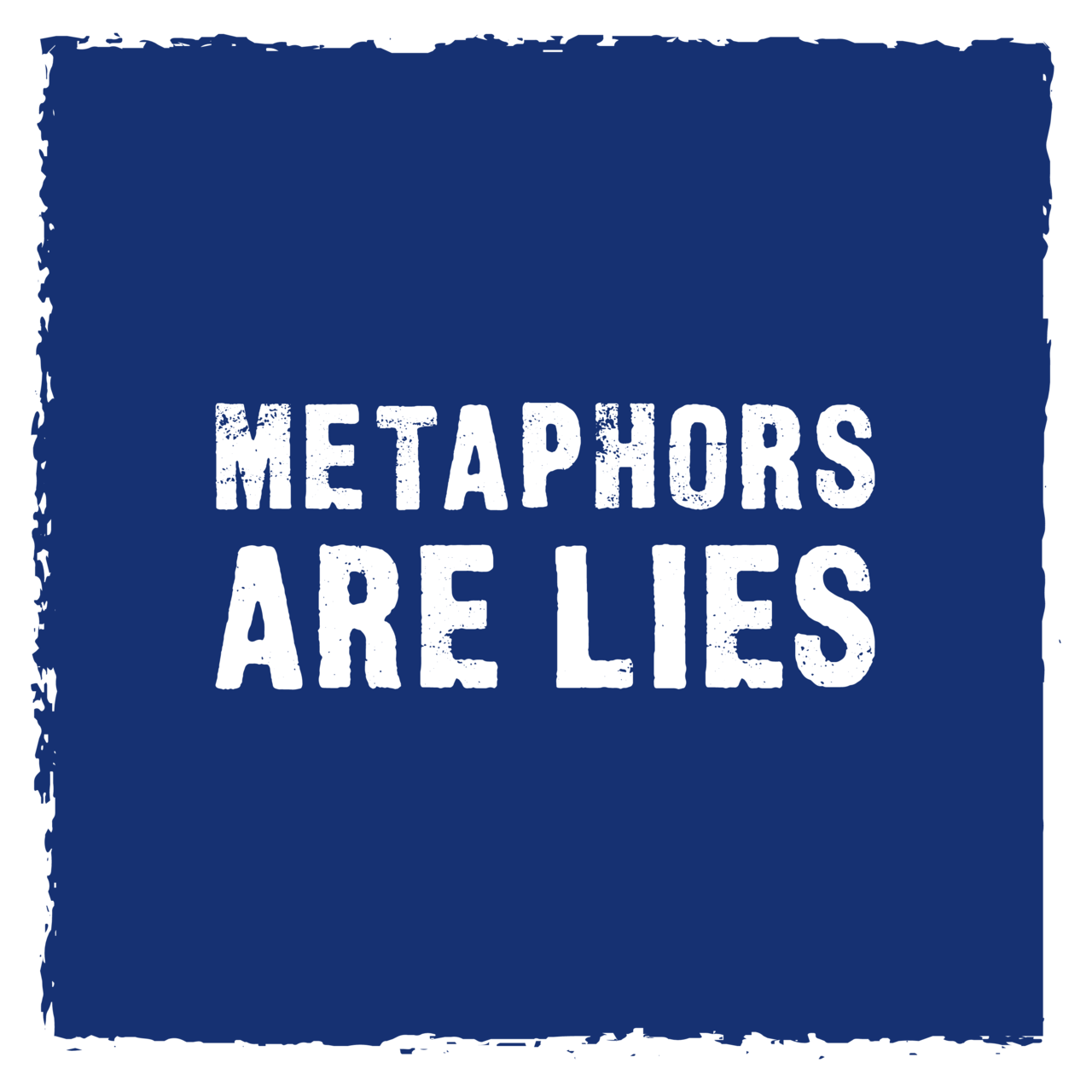 Metaphors Are Lies logo