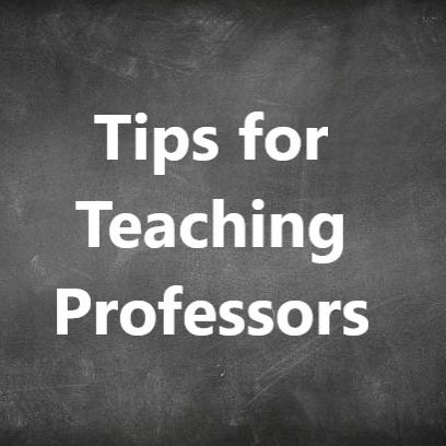 Artwork for Tips for Teaching Professors