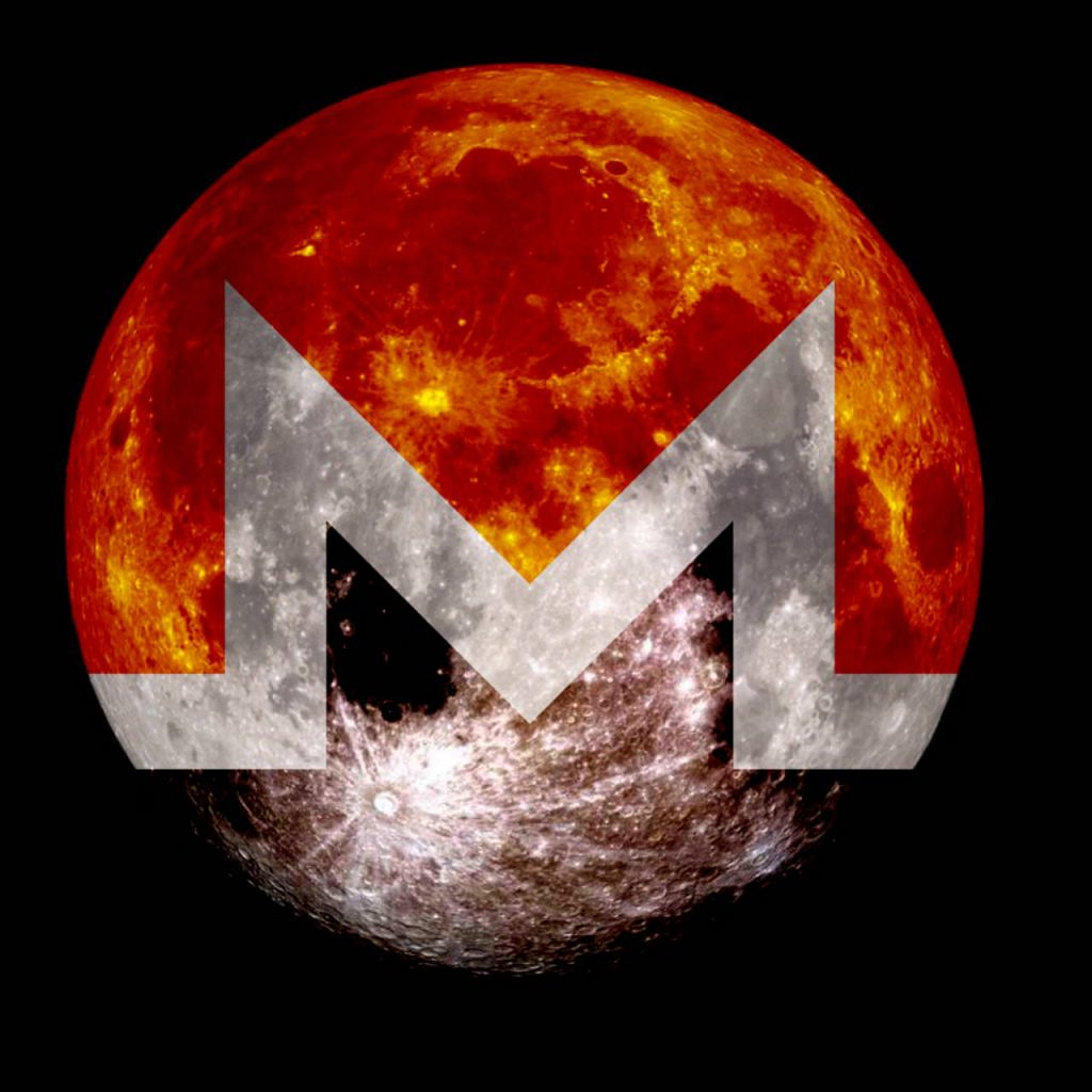 The Monero Moon logo