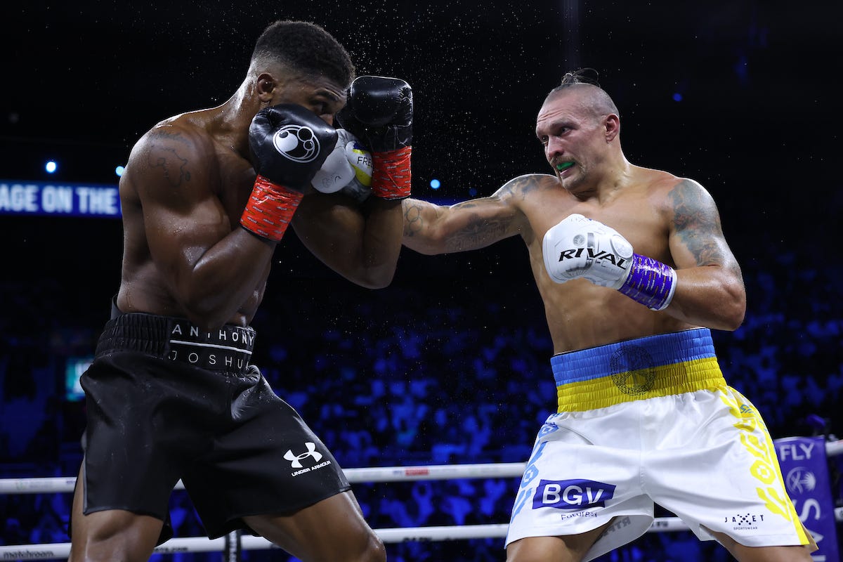 Usyk repeats decision win over Joshua, retains unified heavyweight