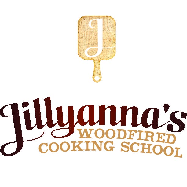 Artwork for Jillyanna's Woodfired Cooking School Newsletter