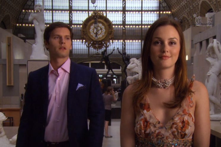 Gossip Girl: Season 3 Episode 17 Blair's metallic dress