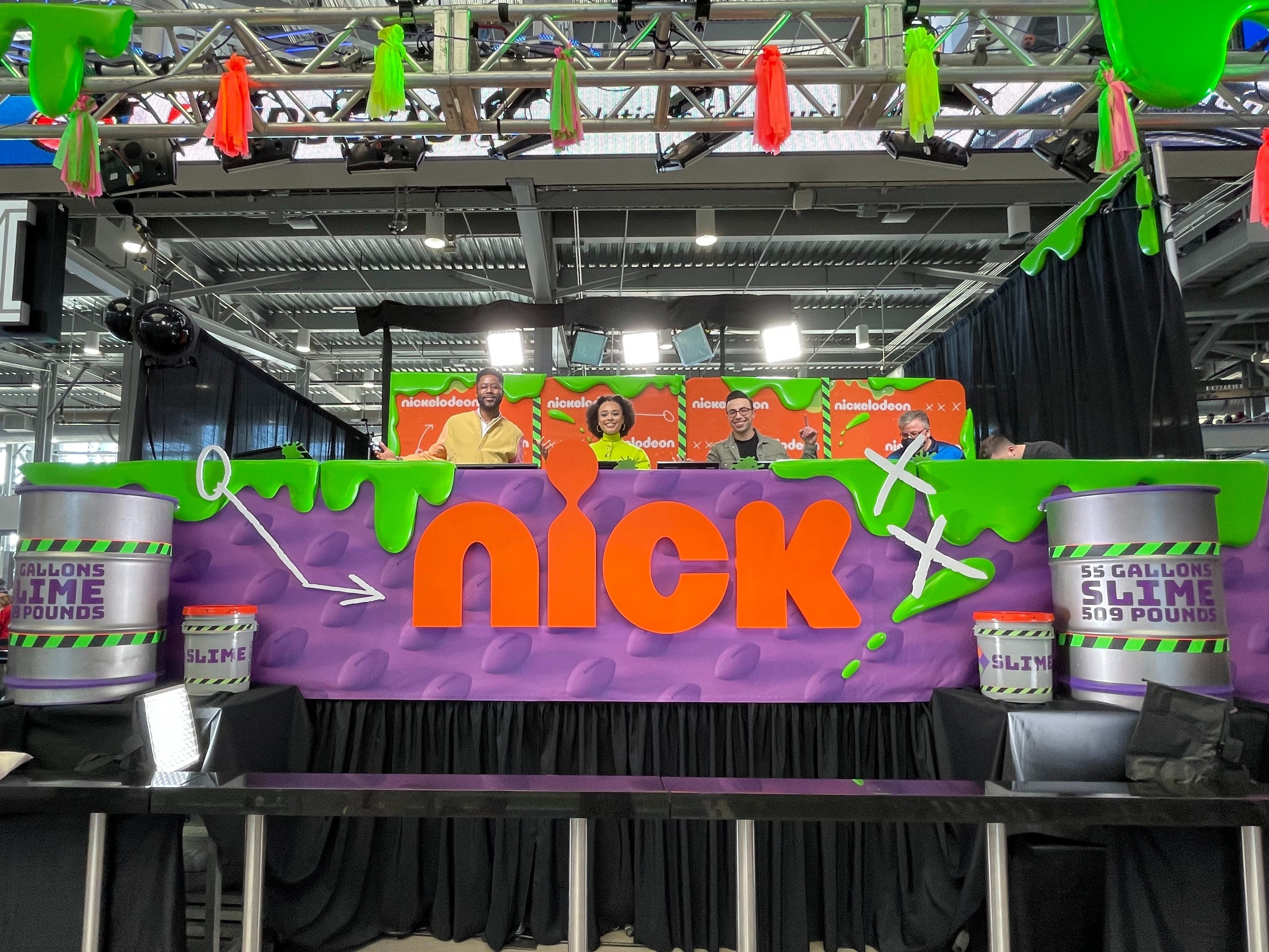 Nickelodeon broadcast returns for Cowboys-49ers with even more slime