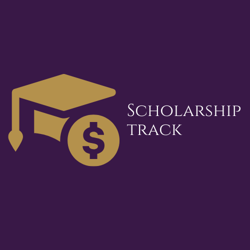 Artwork for Scholarship Track’s Newsletter
