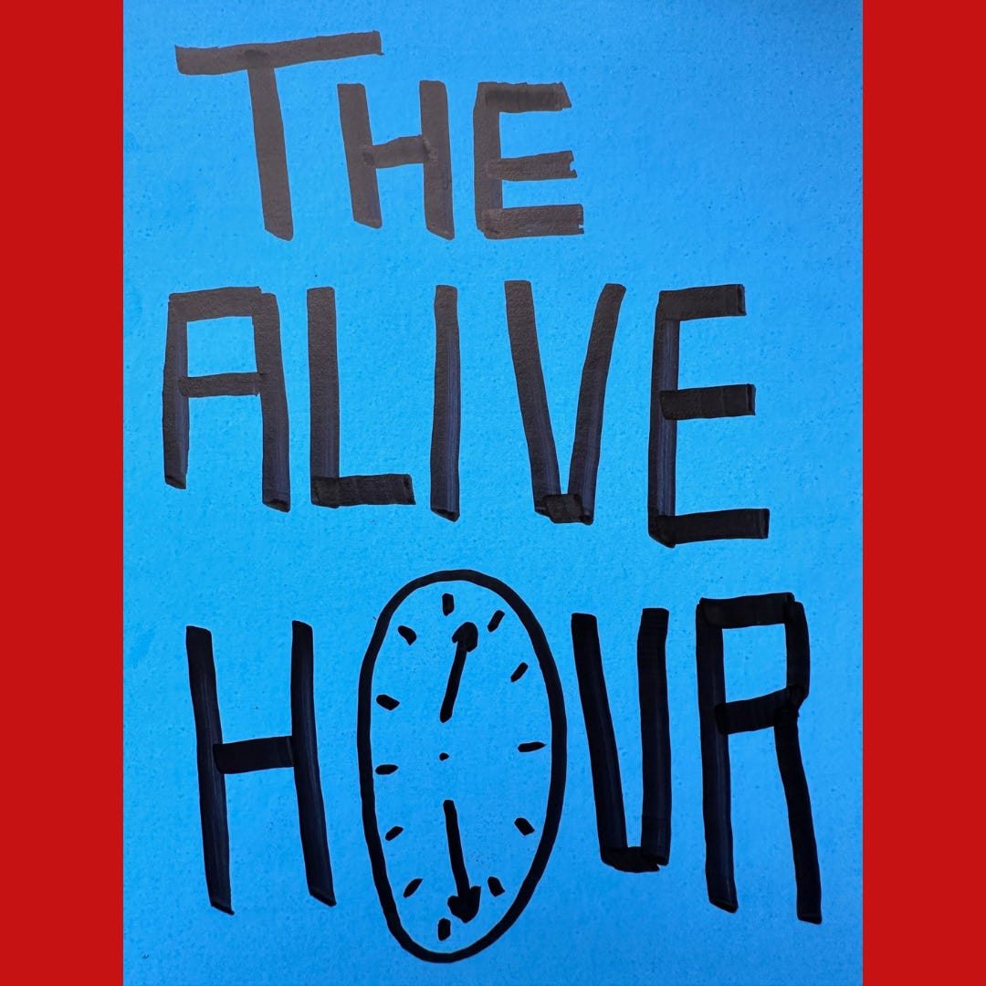 The ALIVE hour logo