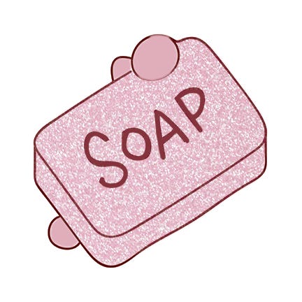 glittersoap