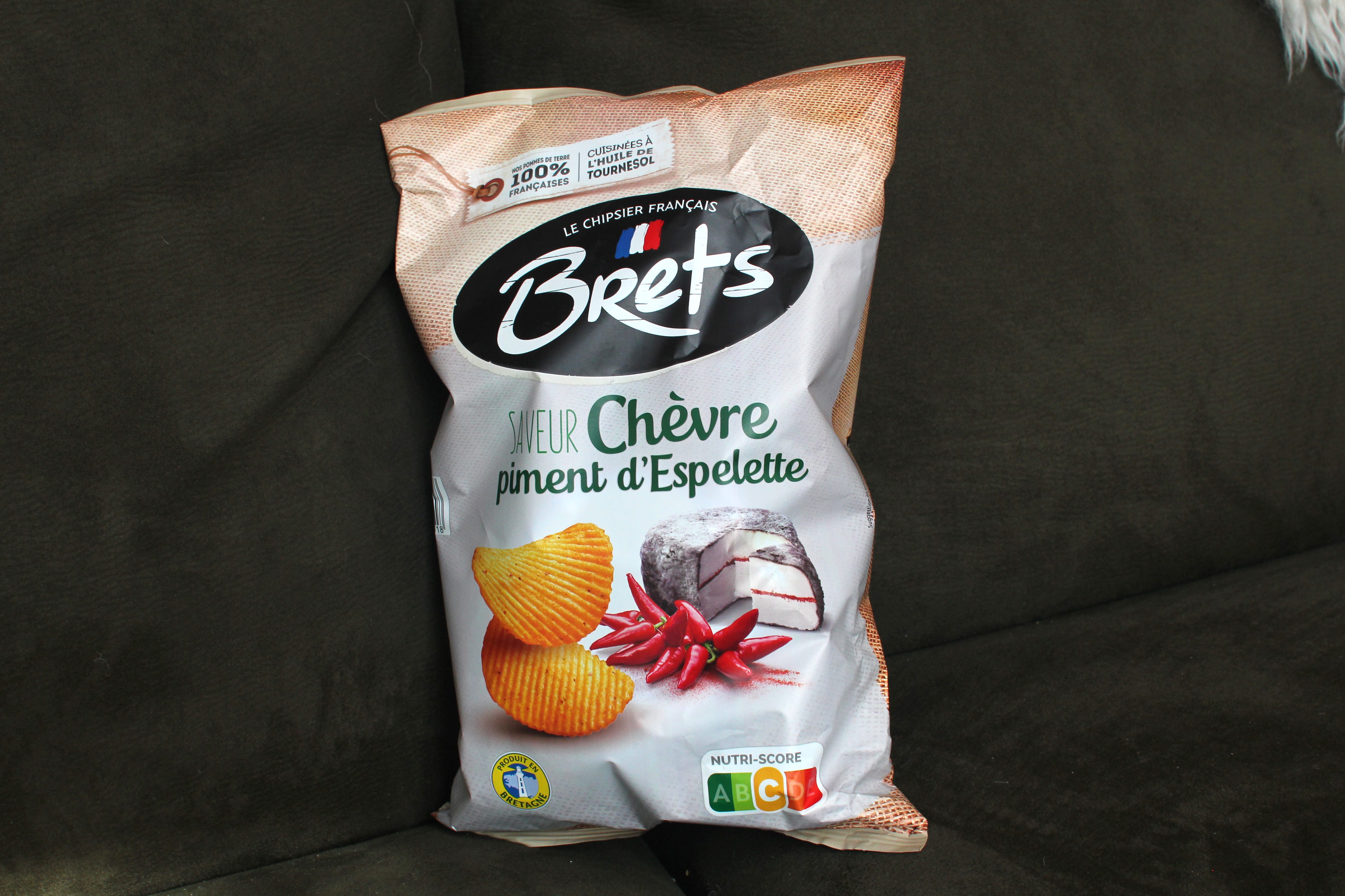 Chips bret's saveur chocolat piment (Bret's)