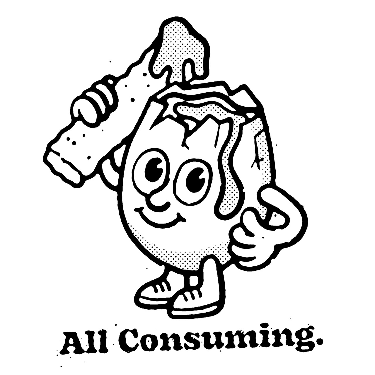 All Consuming - A working class girl in a capitalist world.  logo