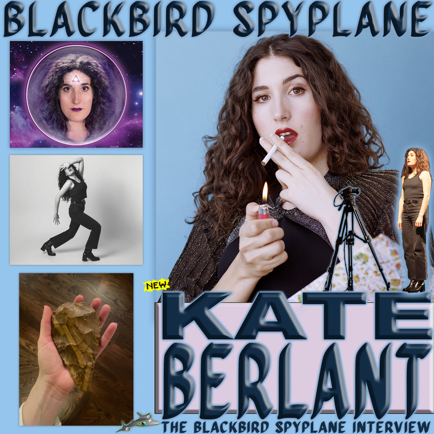 Forbrydelse Katastrofe kun Are you addicted to epiphanies? The Blackbird Spyplane Interview with Kate  Berlant