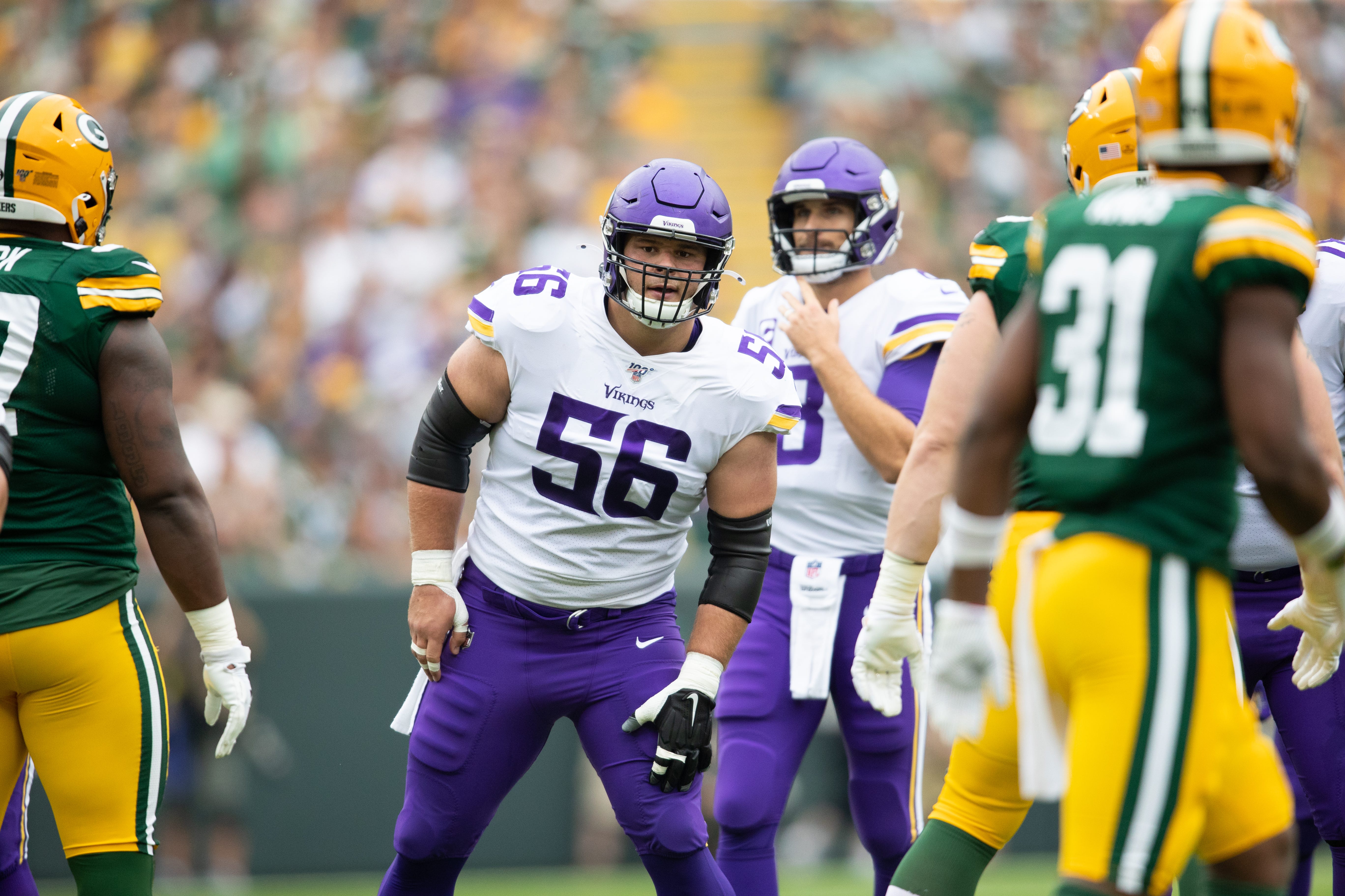 Eric Kendricks Minnesota Vikings Action Signed 8x10 - Sports