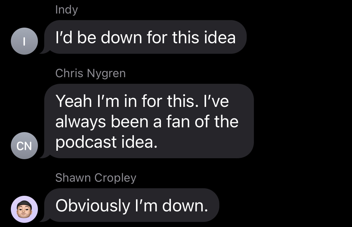 How I came up with the Be Honest, Man podcast
