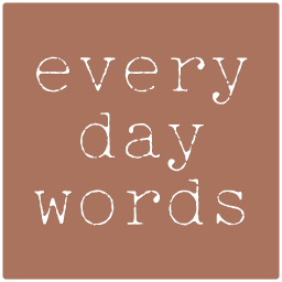 Artwork for Everyday Words with Sarah Salway