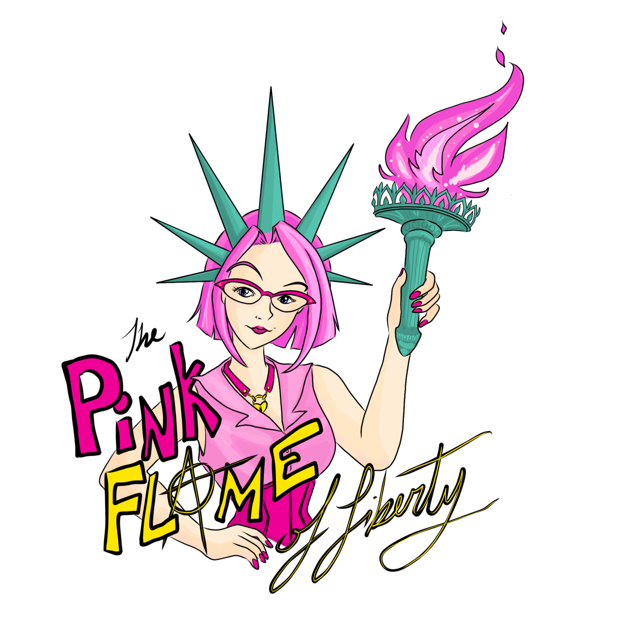 Pink Flame of Liberty