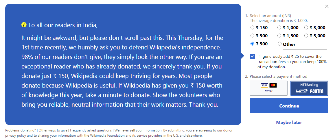 Donate, Pls Donate Wiki