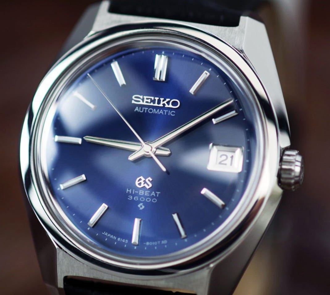 A very interesting week - the Grand Seiko guy