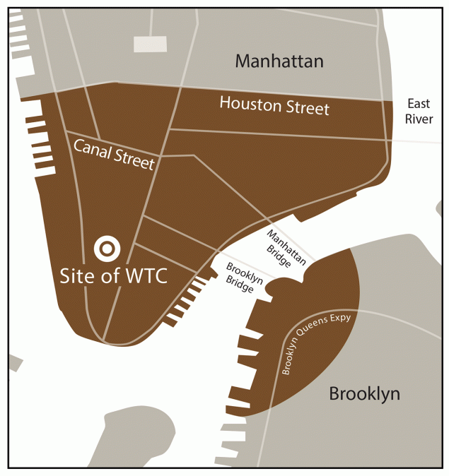 NYC Disaster Area and WTC Responder Eligibility Maps