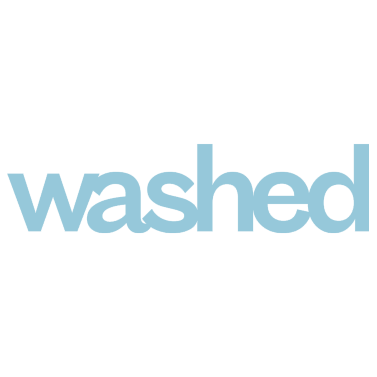 Washed