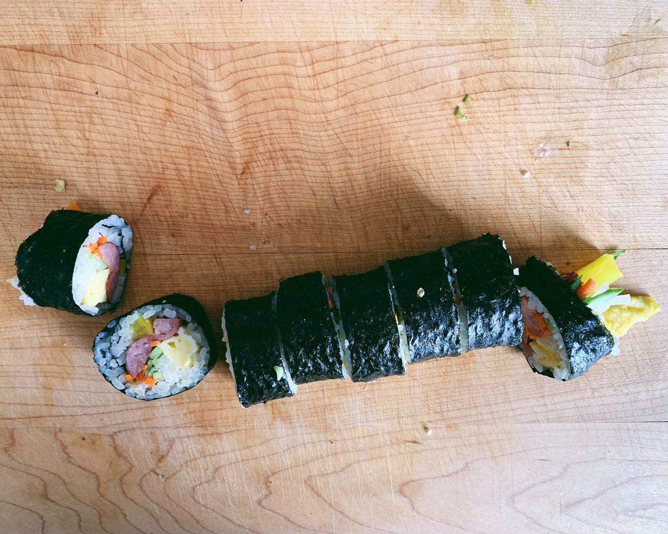 Kimbap (Korean Sushi Rolls) - David Chang