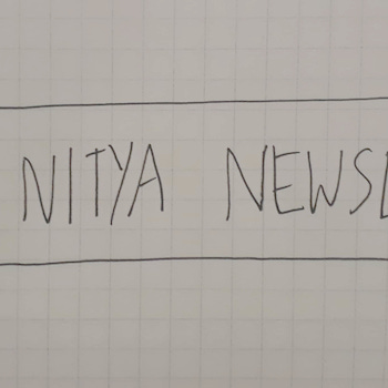 Artwork for The Nitya Newsletter