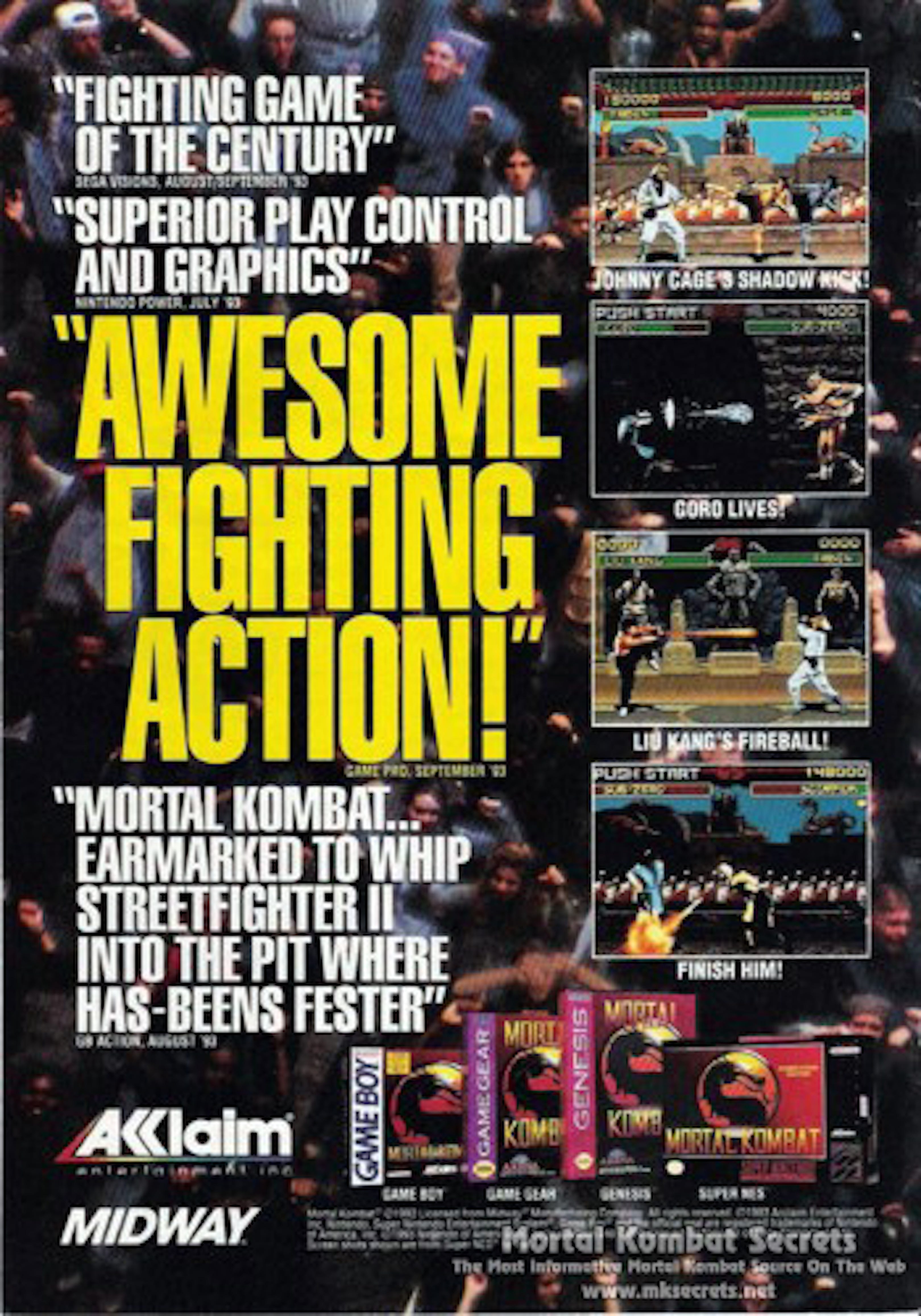 Mortal Kombat (1993), SNES Game