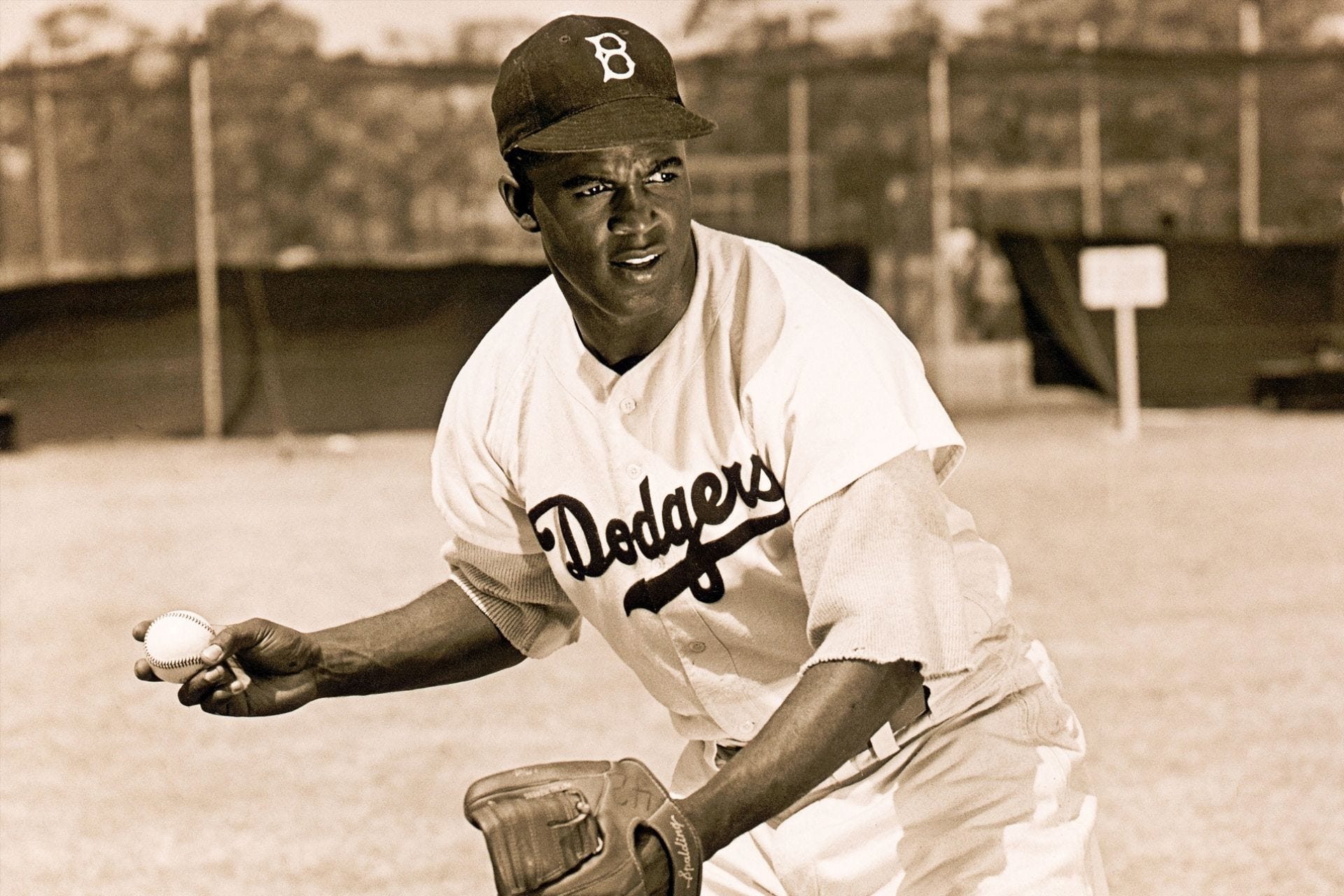 Jackie Robinson broke baseball's colour barrier – starting in
