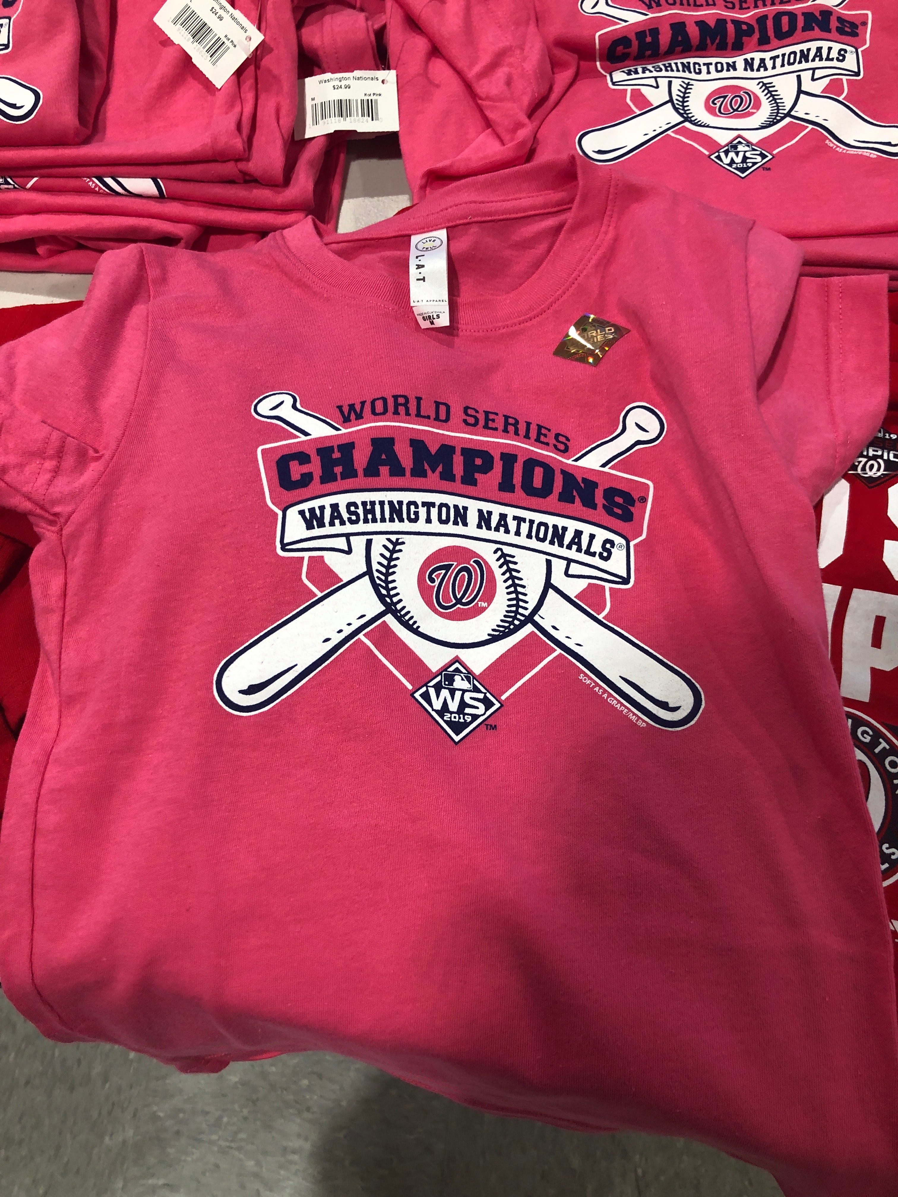 Gear up! Where to find Nationals World Series Championship merchandise -  WTOP News