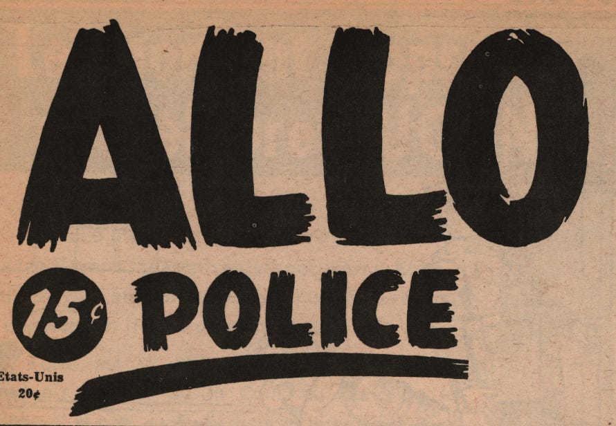 Les archives officielles d'Allô Police