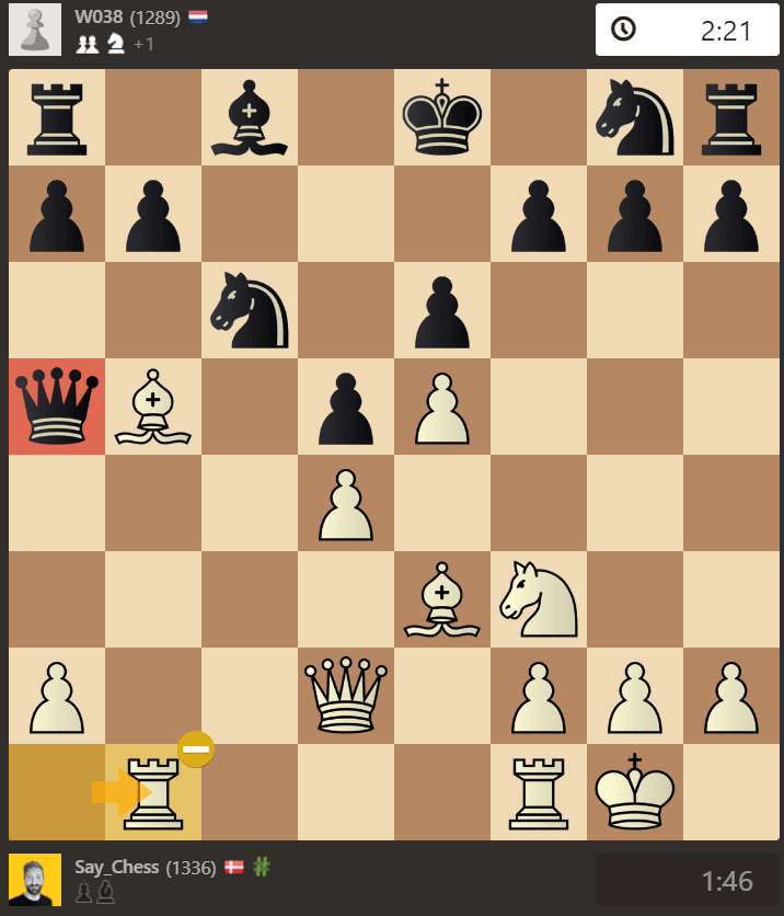 Chess com Blitz 3 minute 2700 & 2621 1 0 