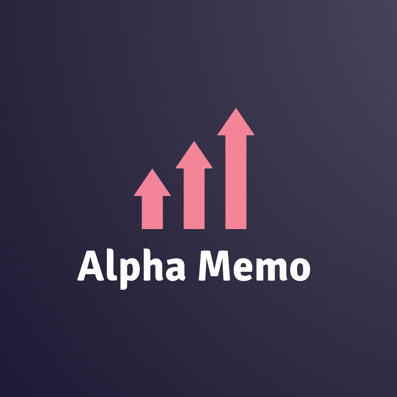 The Alpha Memo logo