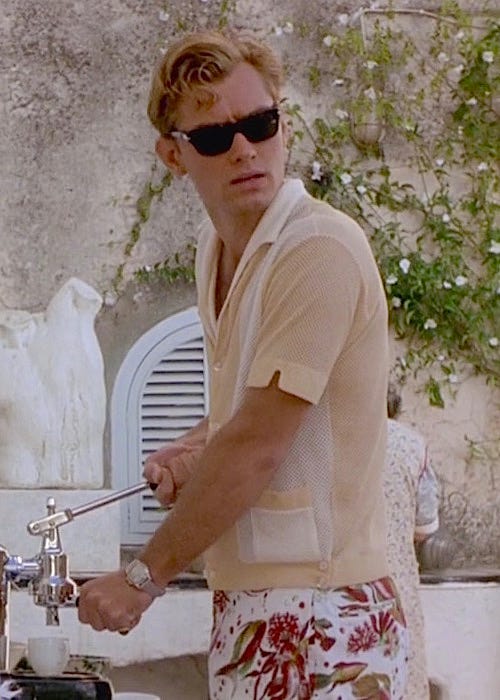 The Style of The Talented Mr Ripley