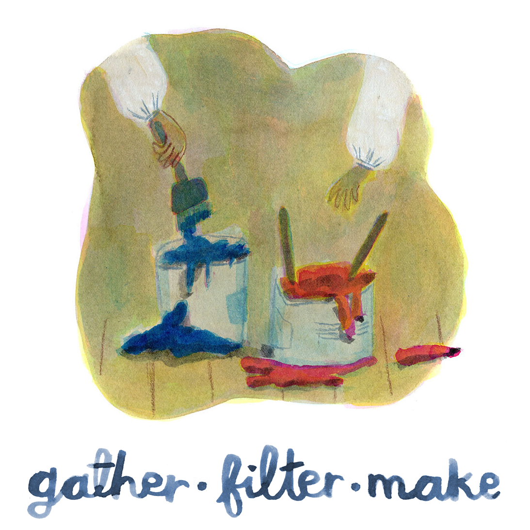 Artwork for gather • filter • make