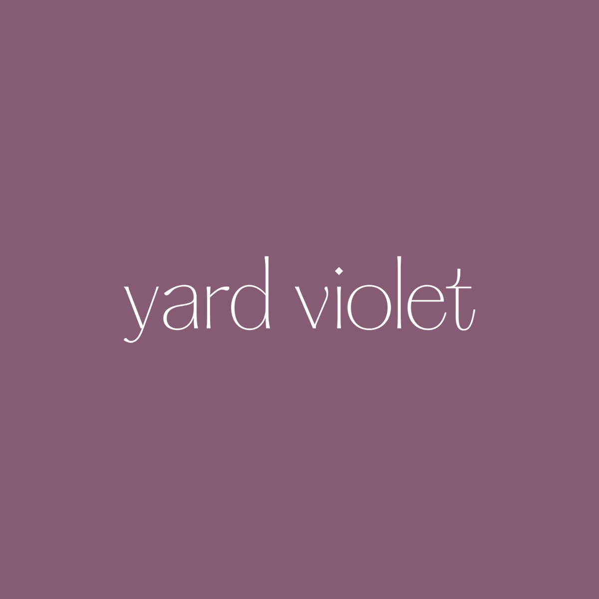 Artwork for yard violet