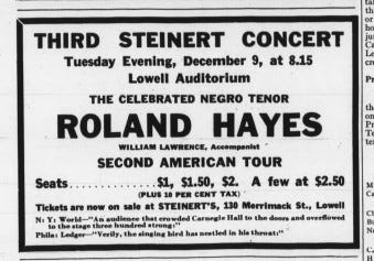 Roland Hayes Biography – Afrocentric Voices in Classical Music