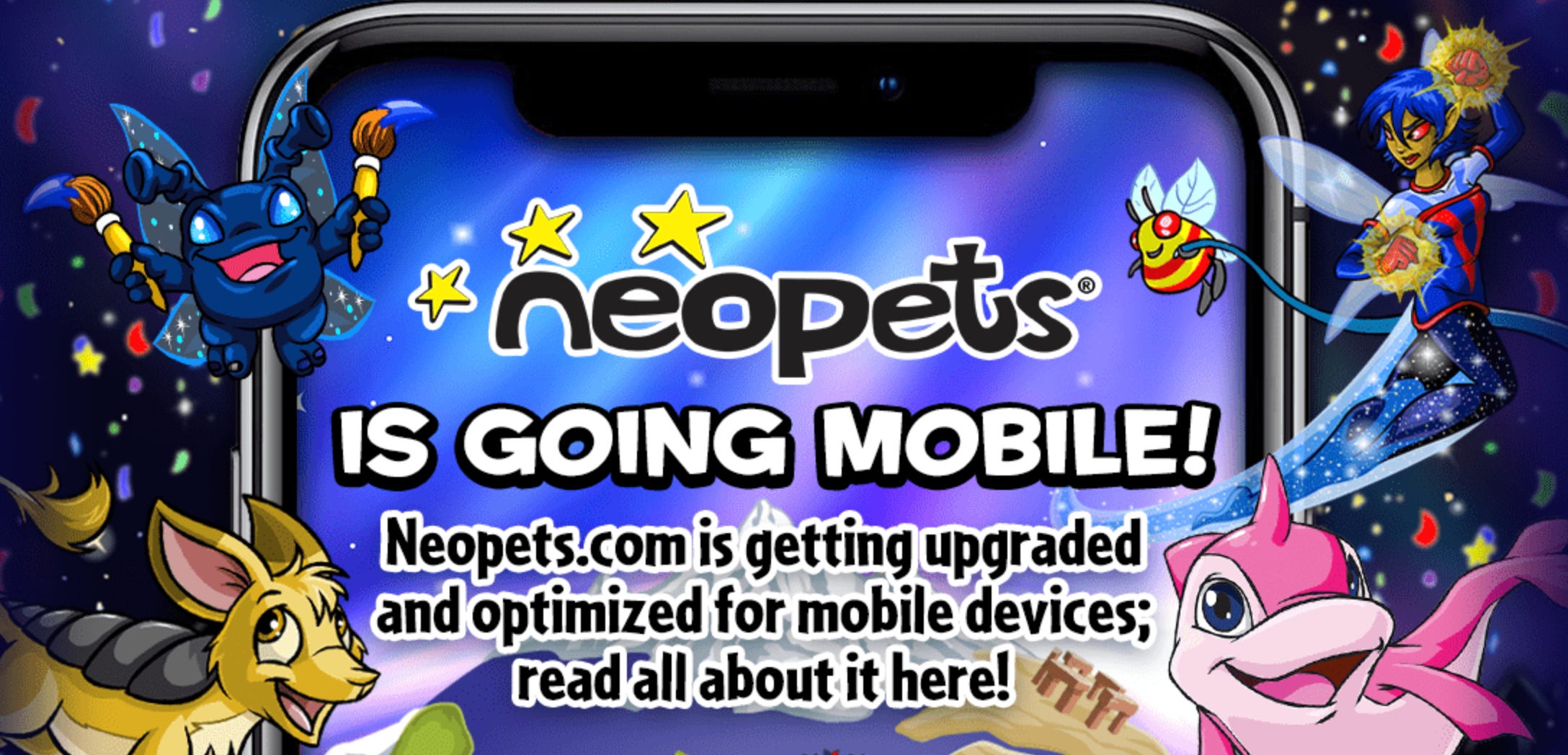 Decided to open the neopets site in my tablet - a better