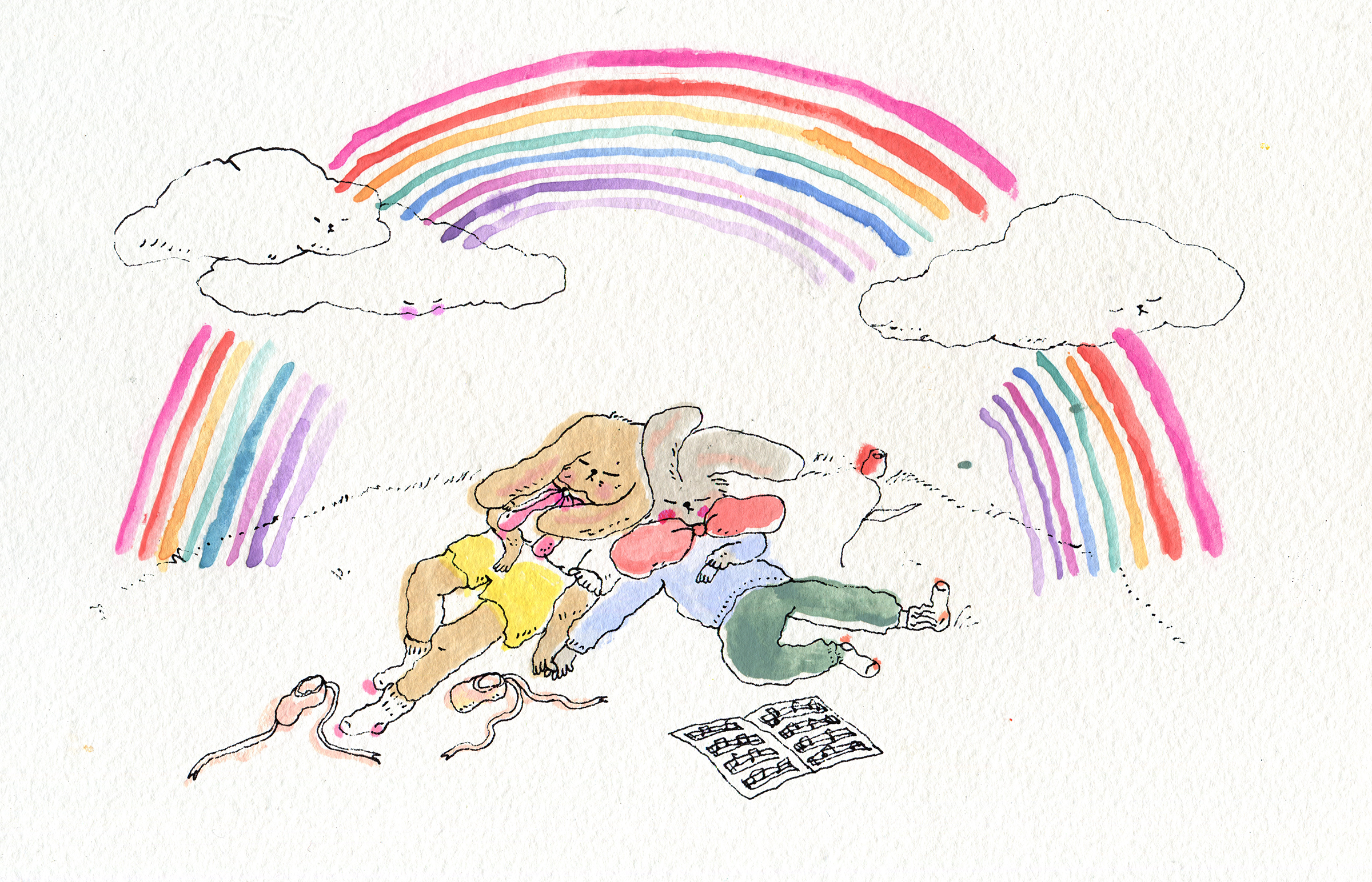 Drink like a Rainbow - by Julia Pott