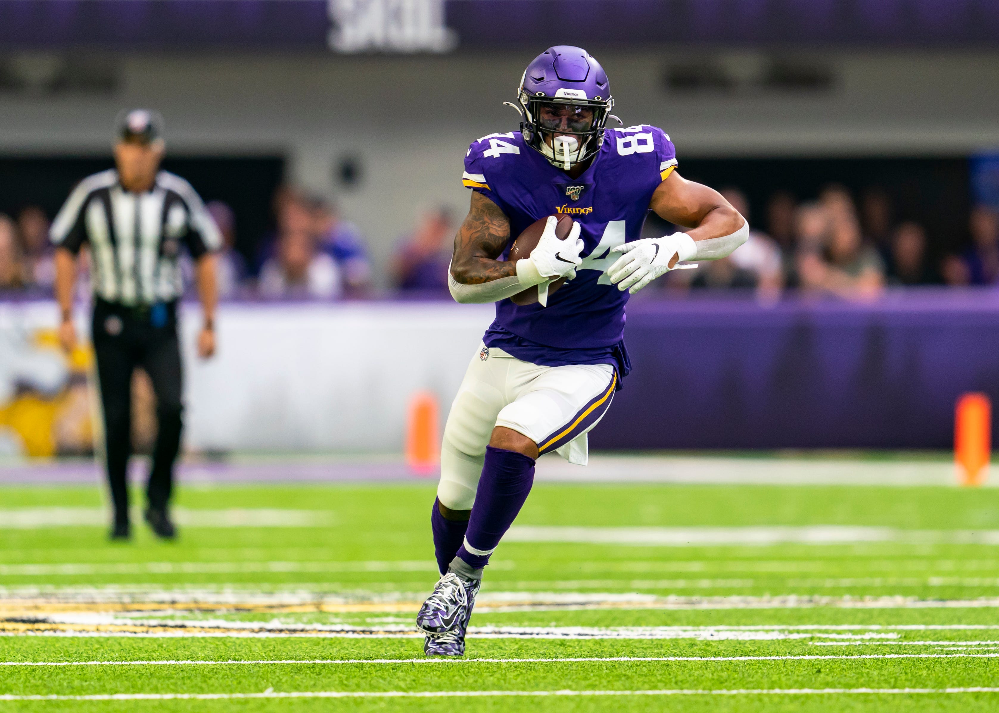 Vikings TE Irv Smith Jr. is young, but he's playing fast