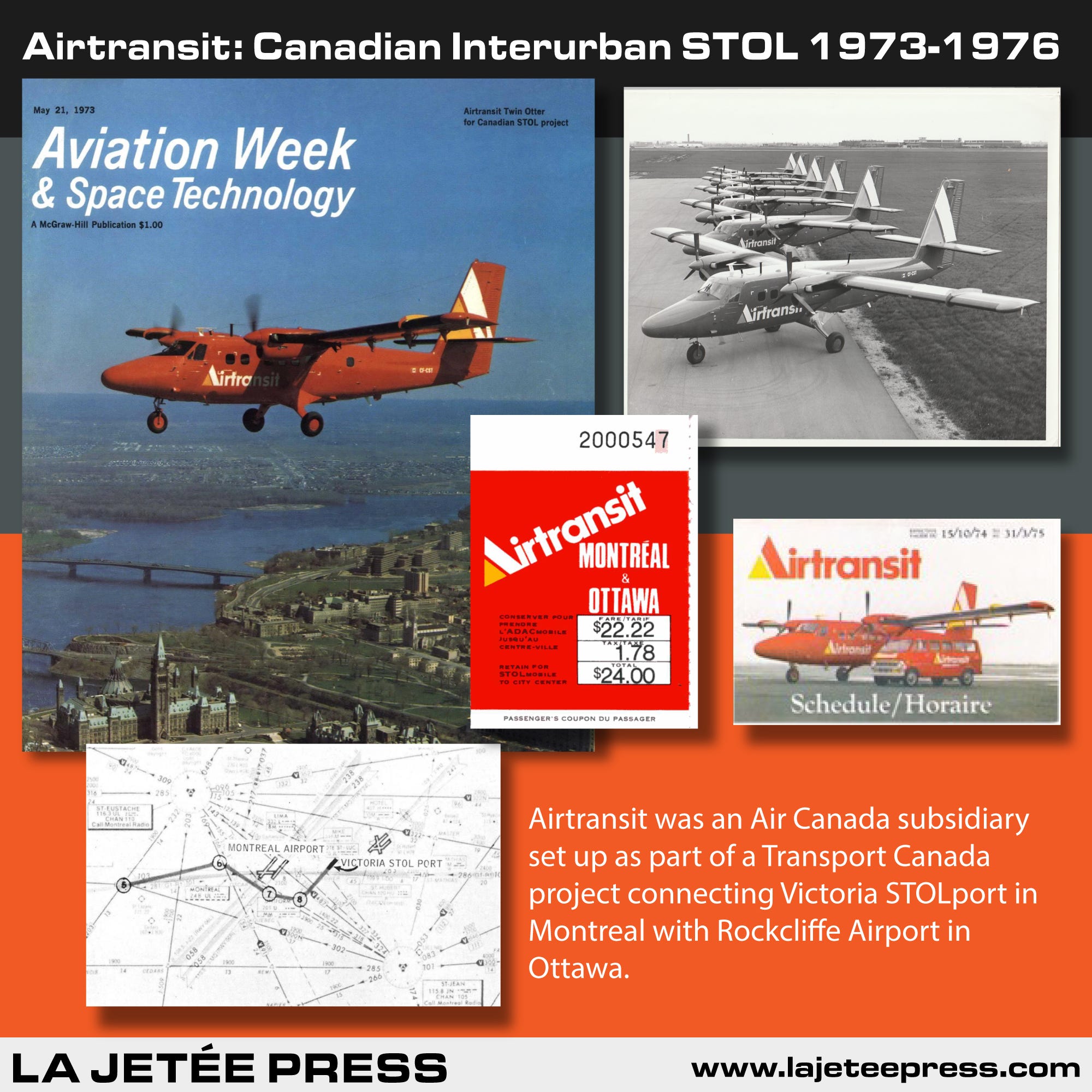 Tag telefonen Spiritus fejl Airtransit: Canadian Interurban STOL 1973-1976