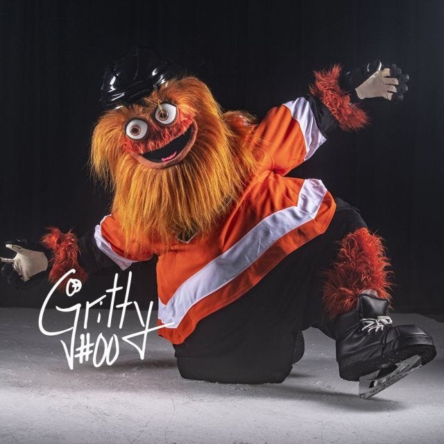 Can anyone knock Gritty off the top of Mascot Power Rankings? - Article -  Bardown