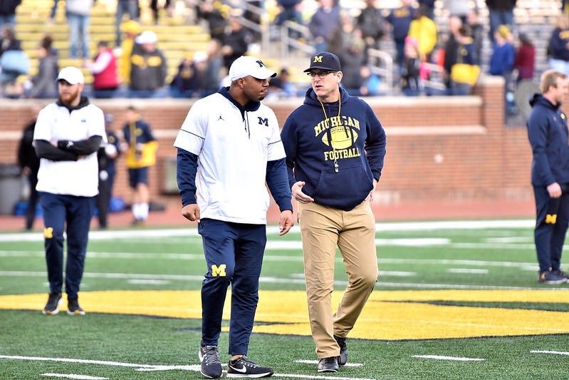 Michigan football's Mike Macdonald, the first time play caller